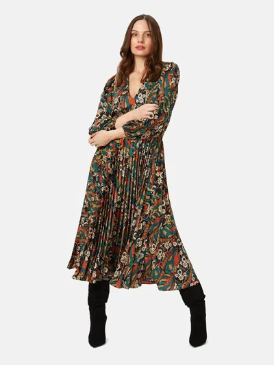 Traffic People Brown Aurora Dress