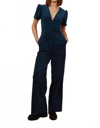 Traffic People Corrie Jumpsuit In Blue