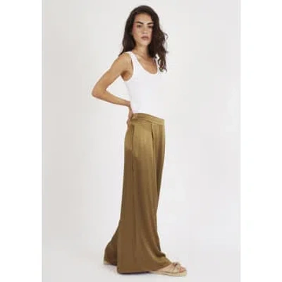 Traffic People Evie Trousers Olive In Green