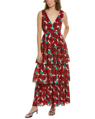 TRAFFIC PEOPLE TRAFFIC PEOPLE HAVANA SILK-BLEND MIDI DRESS