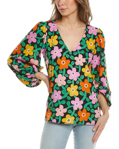 Traffic People Mollie Top In Black