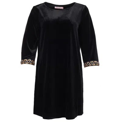 Traffic People Women's Black No Going Back Bloom Dress