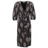Traffic People Women's Black / White Love & Anarchy Duster Coat In Black