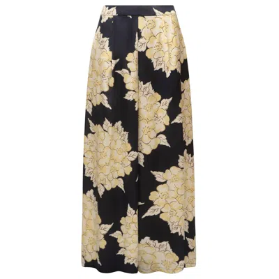 Traffic People Women's Blue Blooming Lovely Evie Trousers