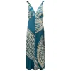 Traffic People Women's Blue / White The Odes Revisited Gracie Jumpsuit In Blue/white