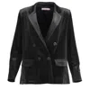 Traffic People Women's Corrie Bratter Ava Rose Jacket In Black In Black