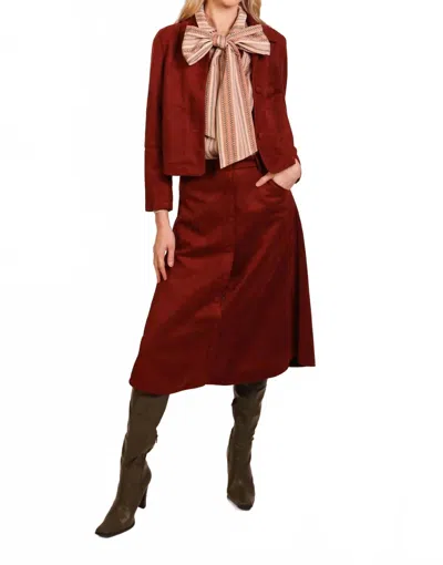 Traffic People Women's Daisy Jacket In Red