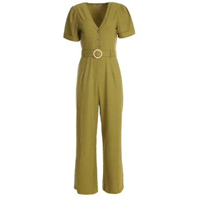 Traffic People Women's Green Rogue Rumours Bacall Jumpsuit