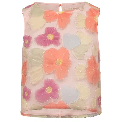 Traffic People Women's Pink / Purple When We Wander Evie Top In Pink/purple