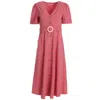 Traffic People Women's Red Peppermint Soda Betty Dress In Red