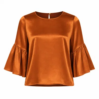Traffic People Women's Smooth Operator Truce Top In Brown