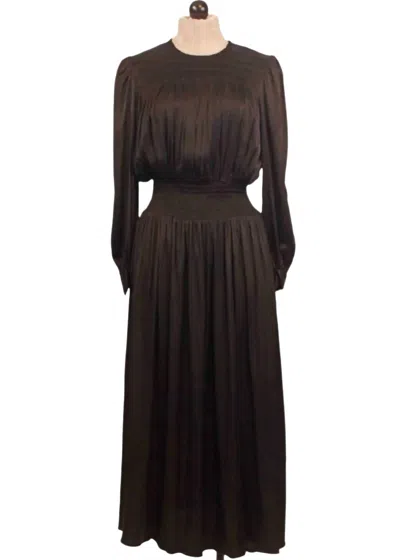 Traffic People Women's Thelma Midi Dress In Black