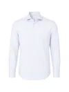 Traiano Light Blue Polyamide Elastane Shirt In Multi