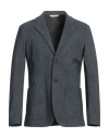 Traiano Man Blazer Charcoal Size 42 Polyamide, Elastane In Grey