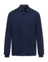 Traiano Man Jacket Midnight Blue Size 44 Polyamide, Elastane In Blue