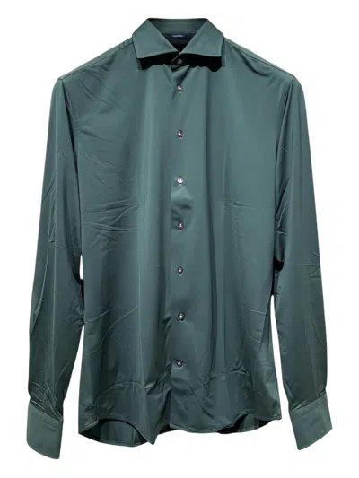 Traiano Milano Button-fastening Shirt In Metallic