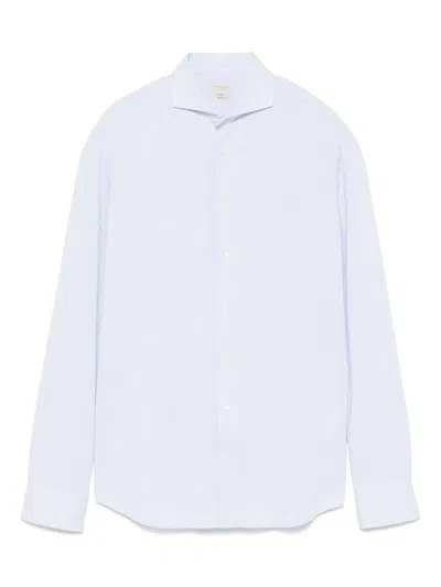 Traiano Milano Cutaway Collar Shirt In White