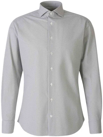 TRAIANO MILANO POLKA-DOT SHIRT