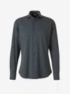 Traiano Milano Rooster Duck Motif Shirt