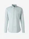 Traiano Milano Rossini Radical Shirt In Mint Green
