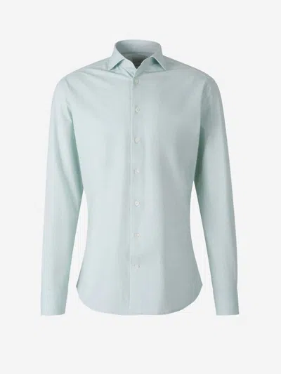 Traiano Milano Rossini Radical Shirt In Mint Green