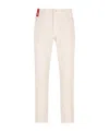 Tramarossa Belt-loop Jeans In White