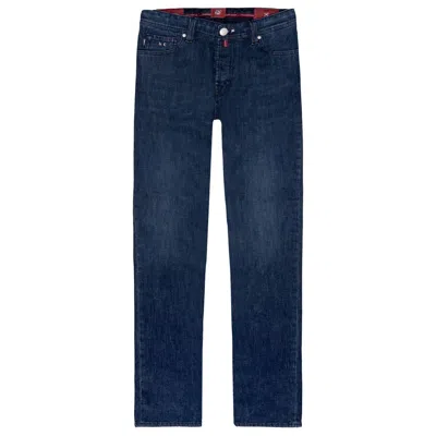 Tramarossa Elegant Stretch Cotton Men's Men's Jeans In Blue