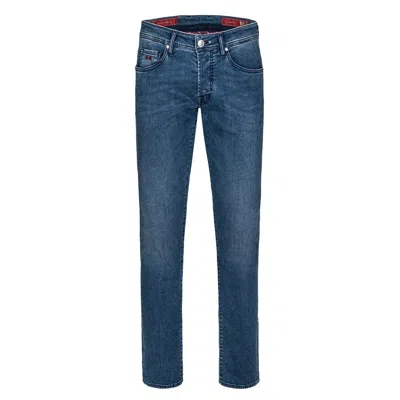 Tramarossa Blue Cotton Pant