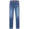 Tramarossa Light Blue Cotton Jeans & Pant In Blue