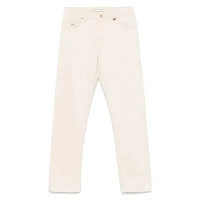 Tramarossa Denim Straight-leg Jeans In Beige