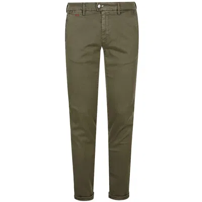 Tramarossa Green Cotton Jeans & Pant In Brown