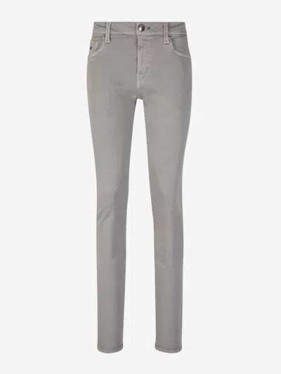 Tramarossa Leonardo 5 Pocket Trousers In Gray