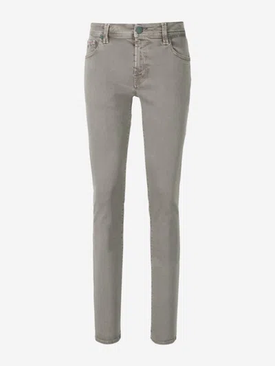 Tramarossa Leonardo 5 Pocket Trousers In Gray