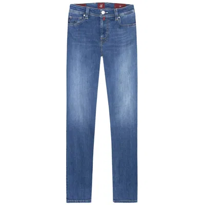 Tramarossa Light Blue Cotton Jeans & Pant