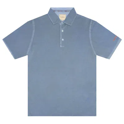 Tramarossa Light Blue Cotton Polo Shirt
