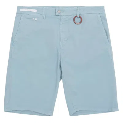 Tramarossa Light Blue Linen Men Short