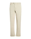 Tramarossa Man Jeans Beige Size 33 Cotton, Polyester, Elastane In Neutral
