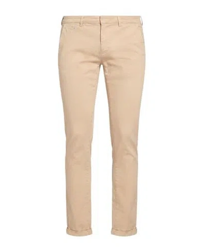 Tramarossa Man Jeans Beige Size 33 Cotton, Polyester, Elastane In Pink