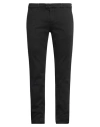 Tramarossa Man Pants Black Size 37 Cotton, Polyester, Elastane In Black