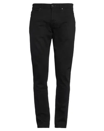 Tramarossa Man Jeans Black Size 34 Cotton, Elastane