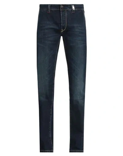 Tramarossa Man Jeans Blue Size 29 Cotton, Lycra