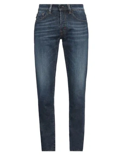 Tramarossa Man Jeans Blue Size 31 Cotton, Elastane