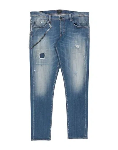 Tramarossa Man Jeans Blue Size 31 Cotton, Elastane