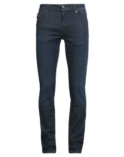 Tramarossa Man Jeans Blue Size 32 Cotton, Polyester, Elastane