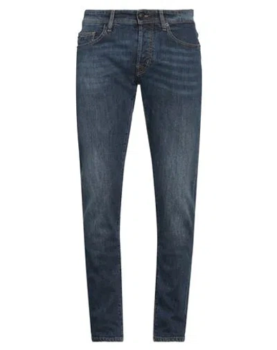 Tramarossa Man Jeans Blue Size 35 Cotton, Elastane