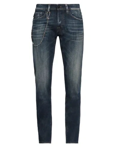 Tramarossa Man Jeans Blue Size 31 Cotton, Elastane