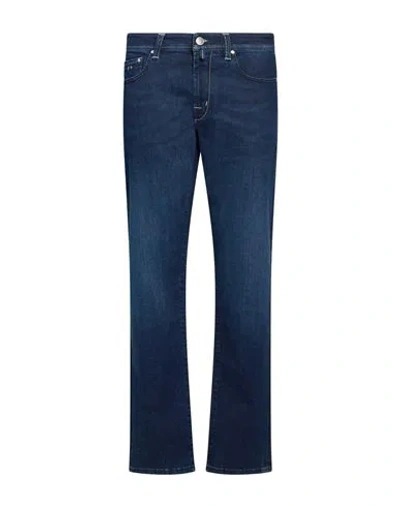 Tramarossa Man Jeans Blue Size 35 Cotton, Recycled Cotton, Recycled Polyester, Elastane