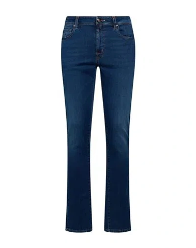 Tramarossa Man Jeans Blue Size 36 Cotton, T-400 Fiber, Elastane