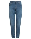 Tramarossa Man Jeans Blue Size 38 Cotton, Polyester, Elastane In Blue