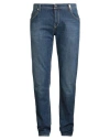 Tramarossa Man Jeans Blue Size 33 Cotton, Elastane